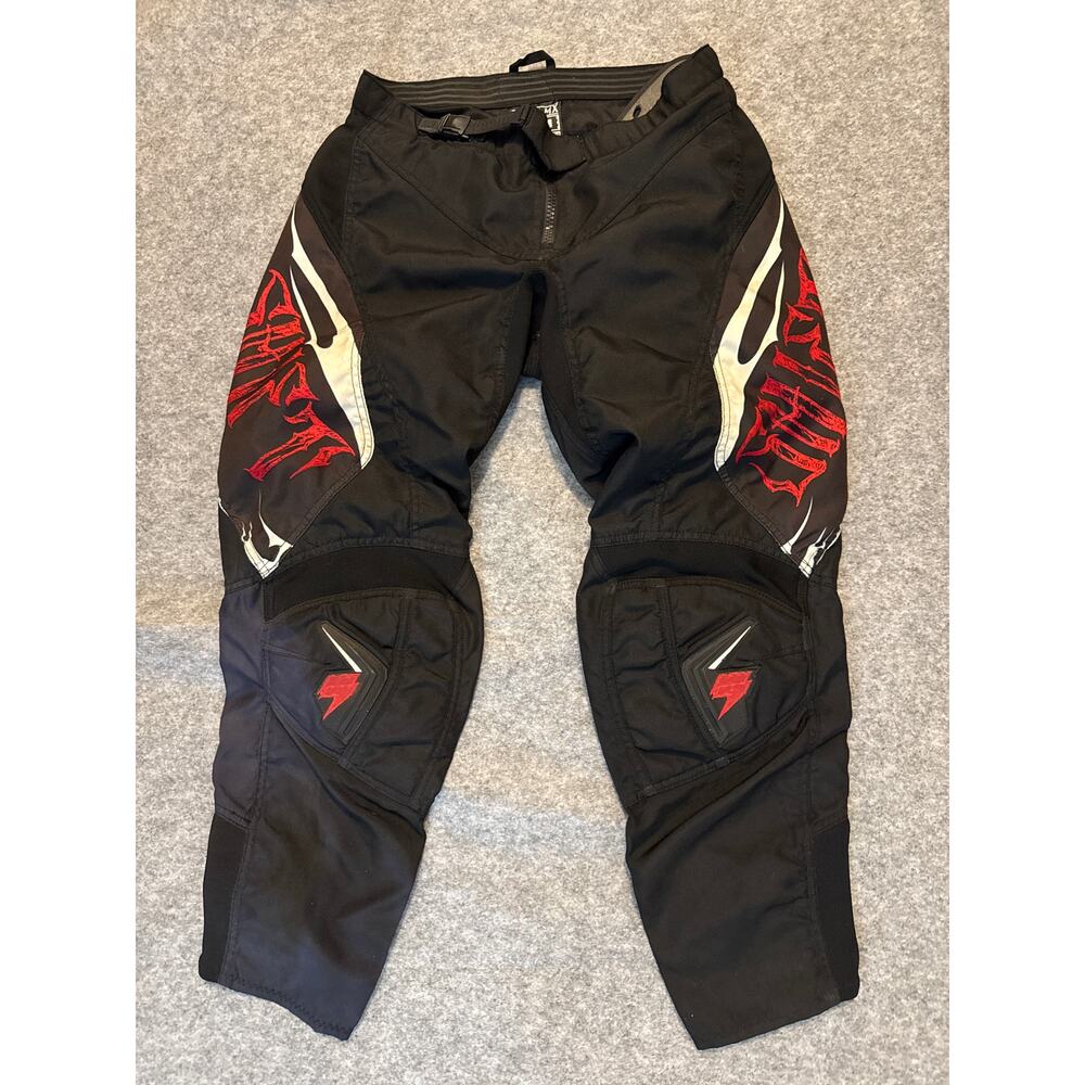 Shift MX Motocross Pants Size 34 Black Motorcycle Dirt Bike  Men’s